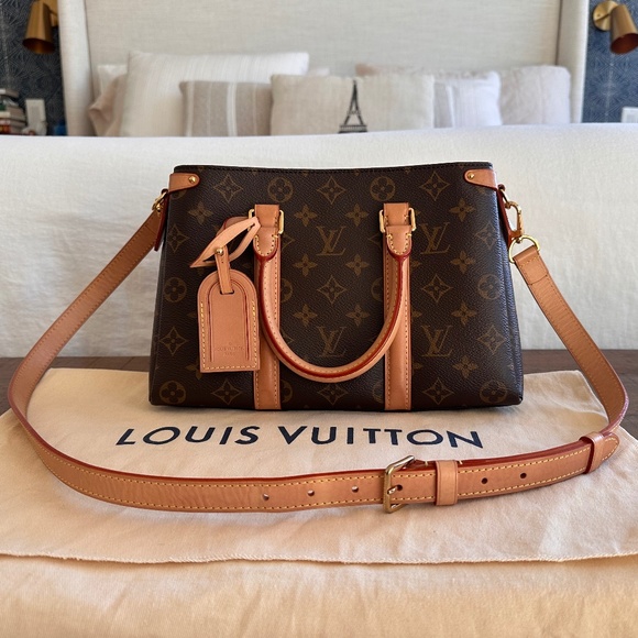 Louis Vuitton Soufflot BB Monogram M44815 Handbag 2WAY Brown - Picture 12 of 17